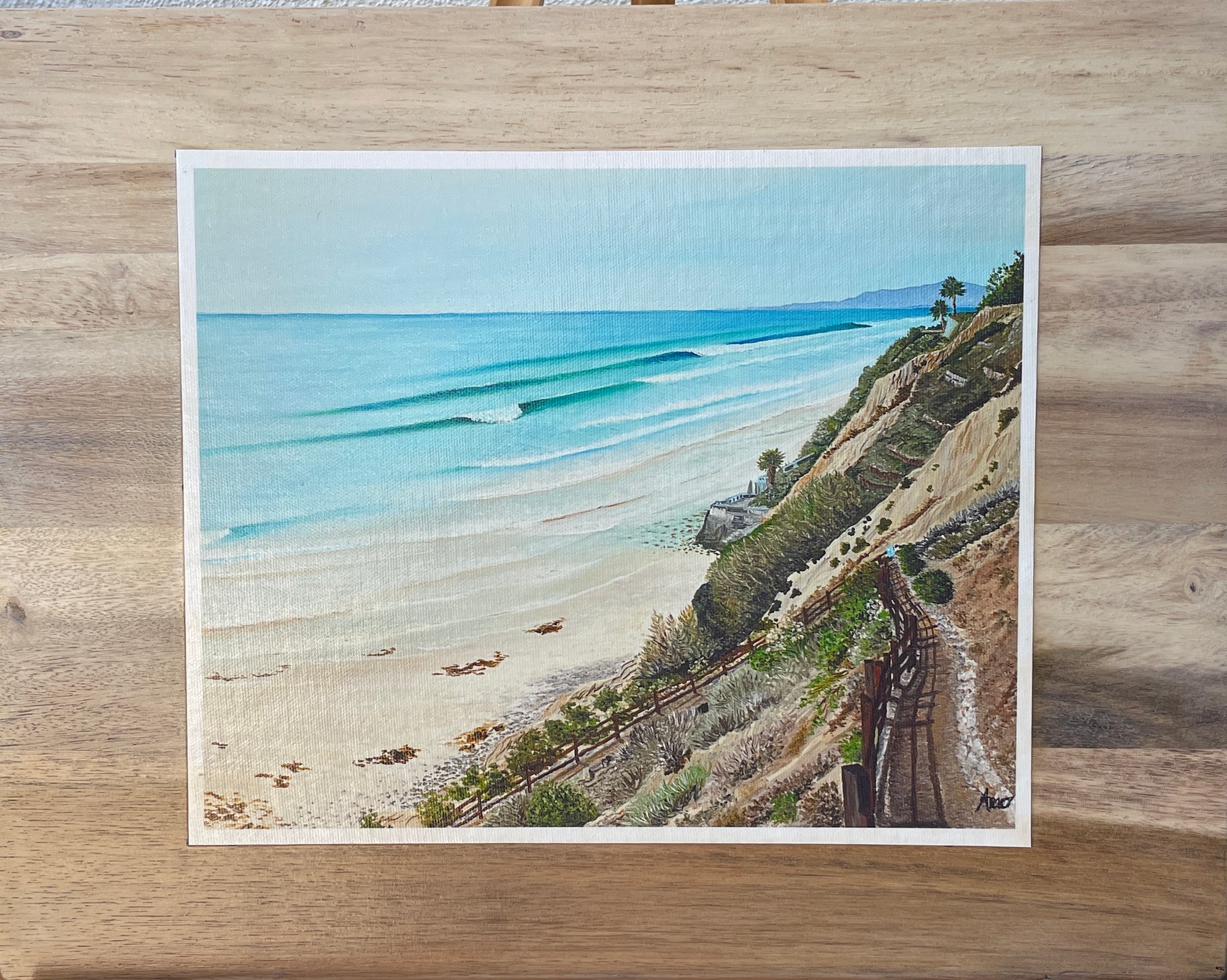 Beacons Trail View on Acacia Hardwood