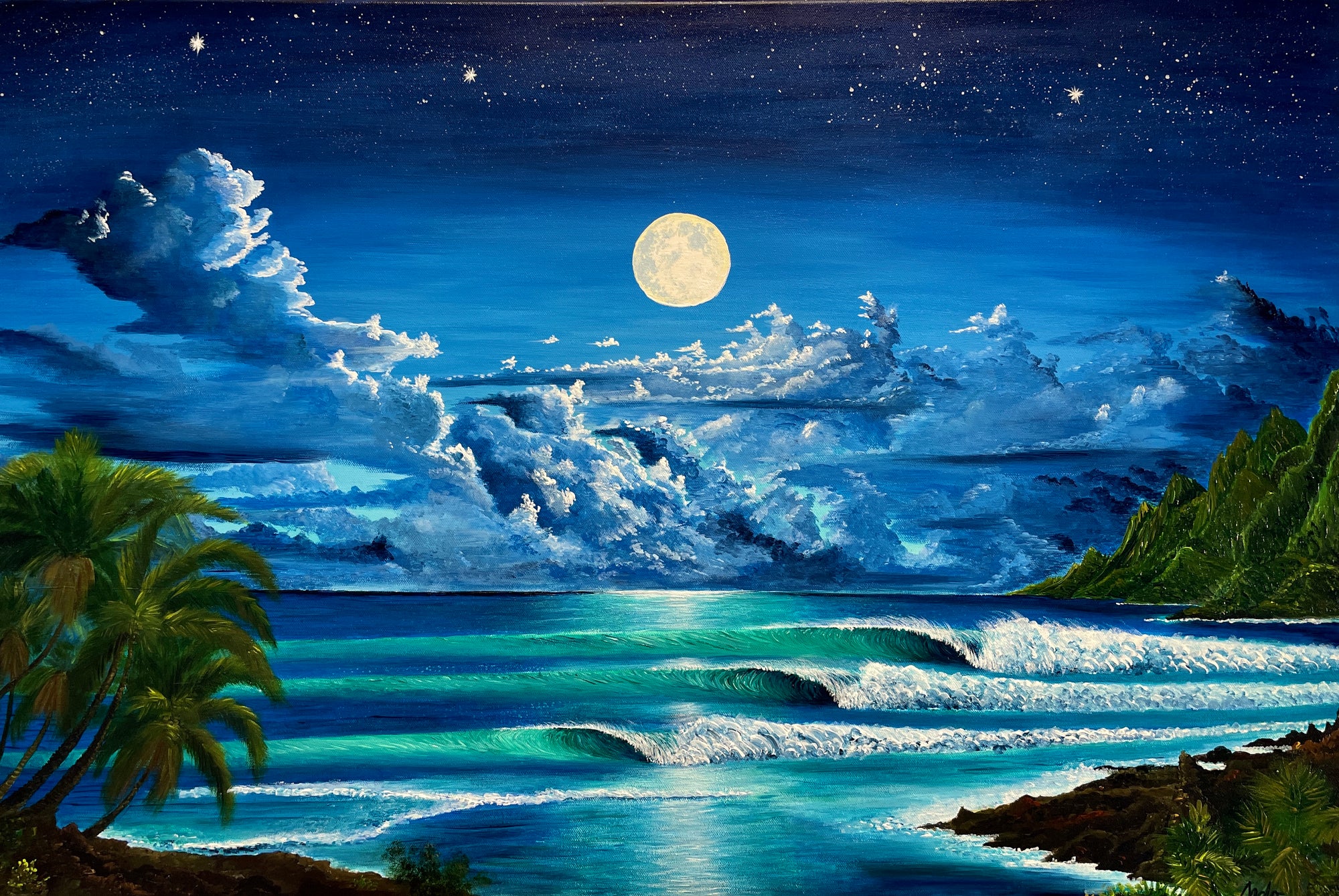 Polynesian Moonset