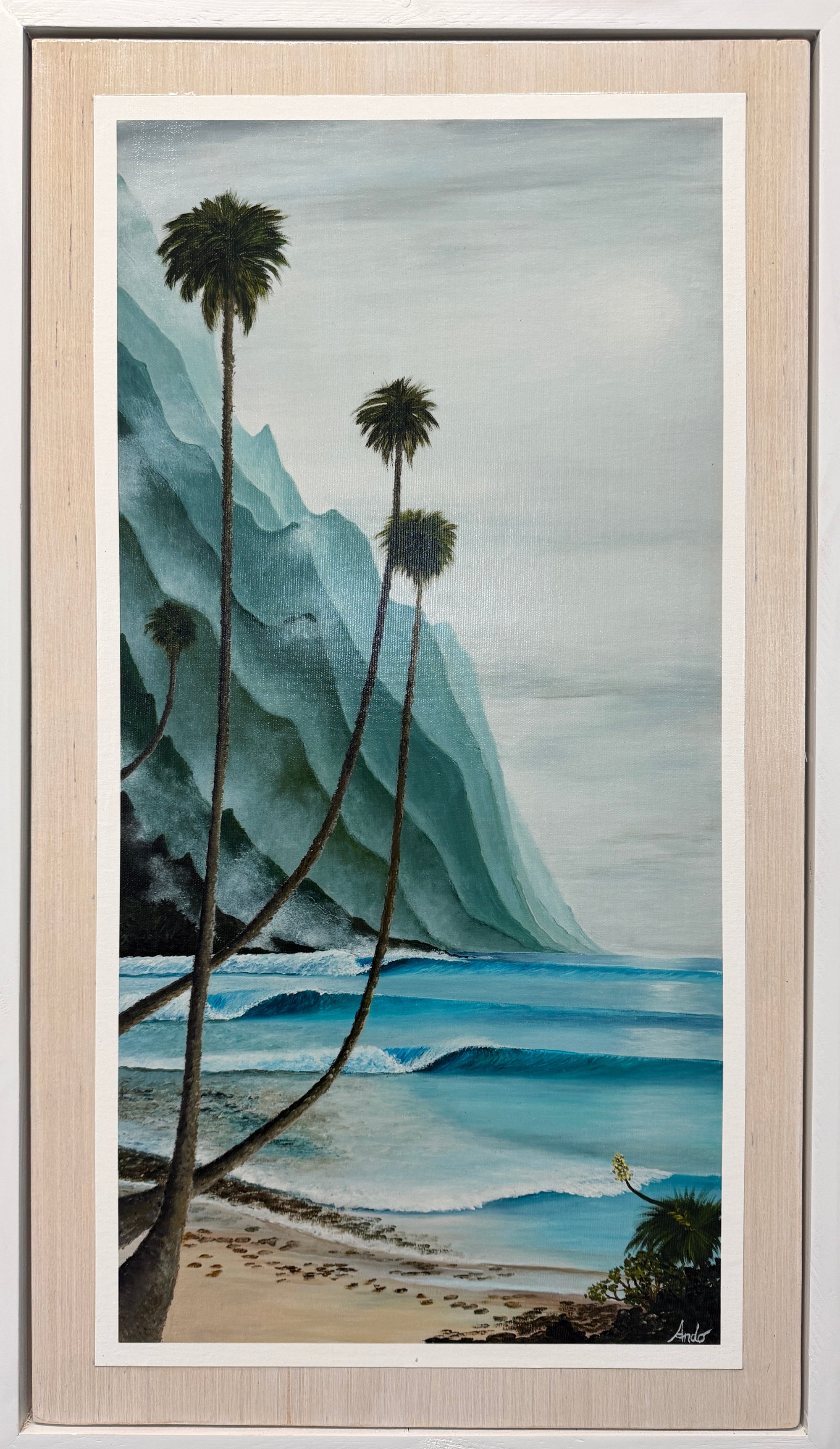 The Lost Island - White Frame