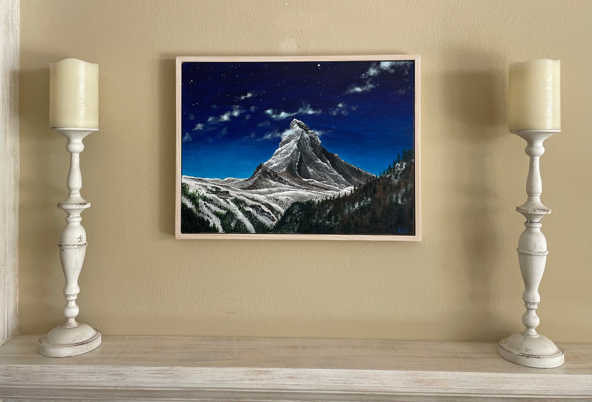Nightfall Approaches the Matterhorn