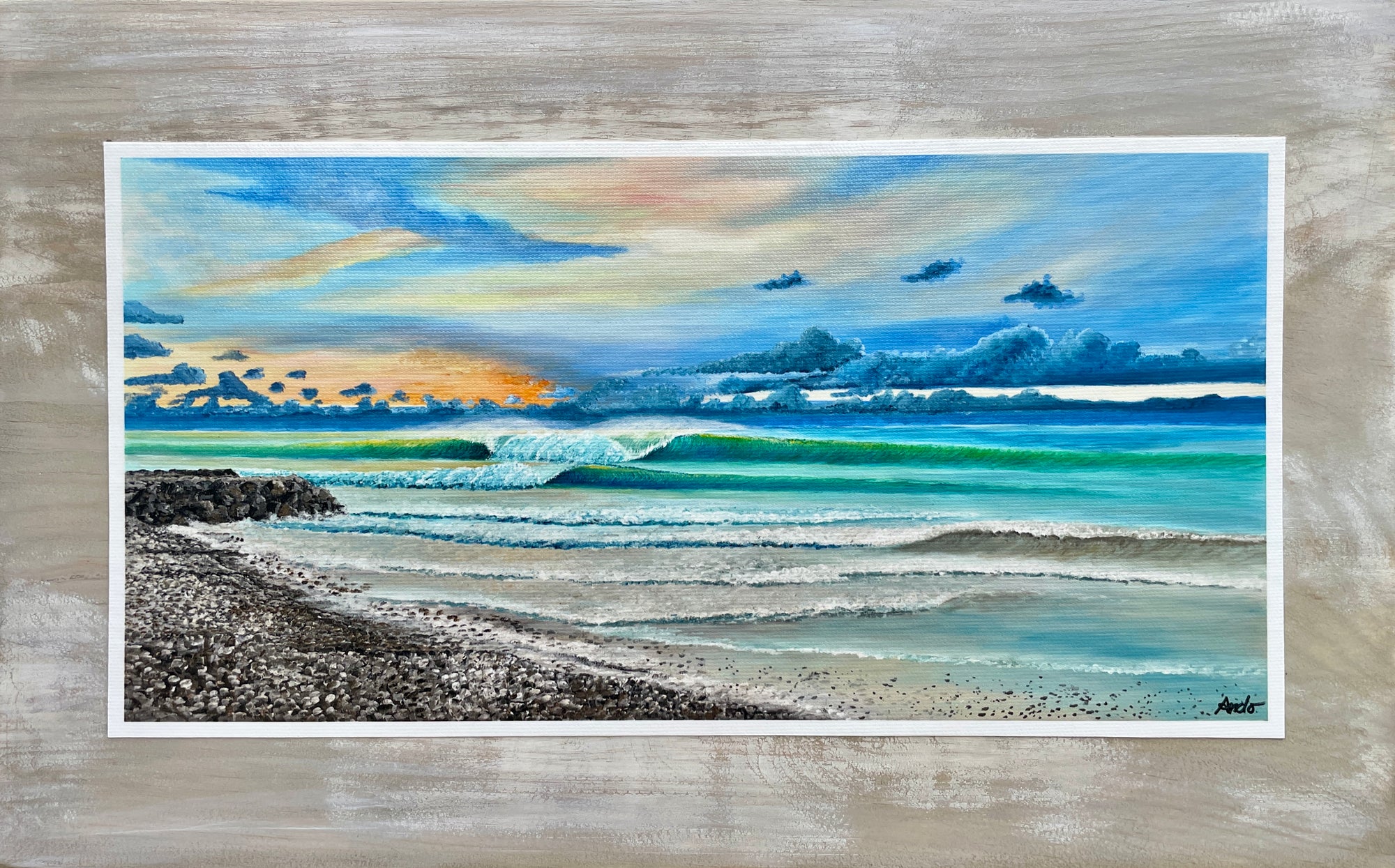 Pumping Ponto Jetties - on weathered wood